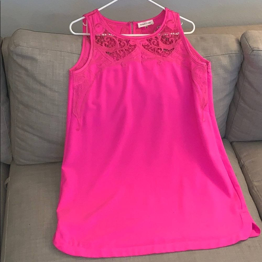 Hot Pink Dress
